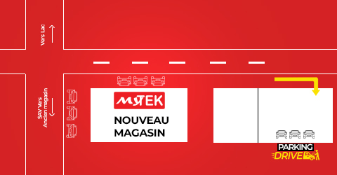 Récupératio commade drive