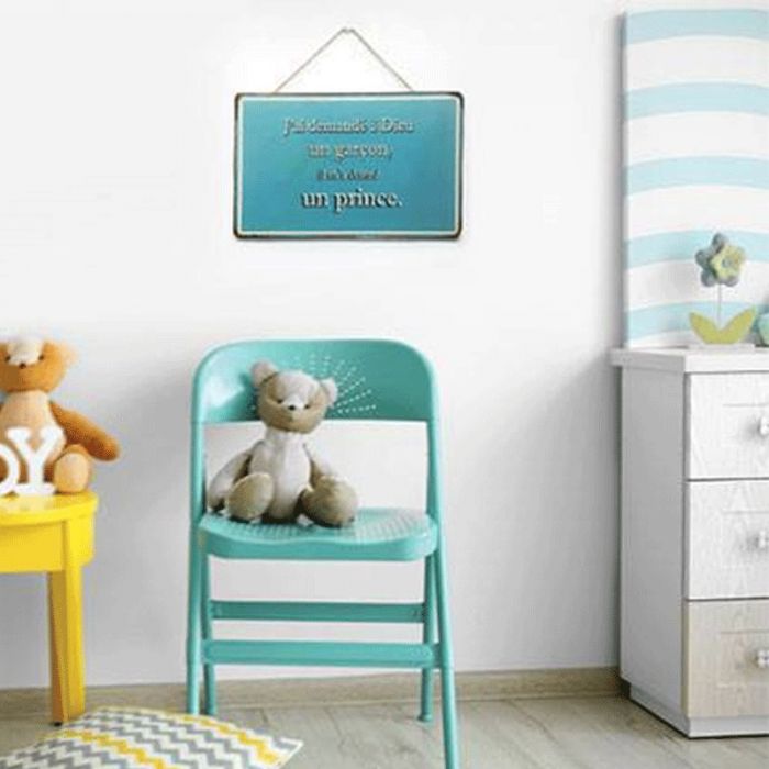 Tableau De Decoration Pour Chambre Bebe Garcon 28 5 X Bleu M