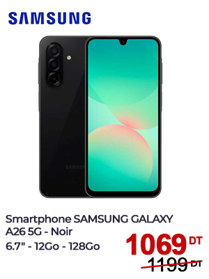 Smartphone SAMSUNG Galaxy A26 5G 12Go 128Go