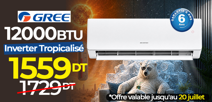 Climatiseur GREE 12000 BTU