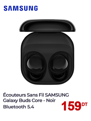 Écouteurs Sans Fil SAMSUNG Galaxy Buds Core - Noir