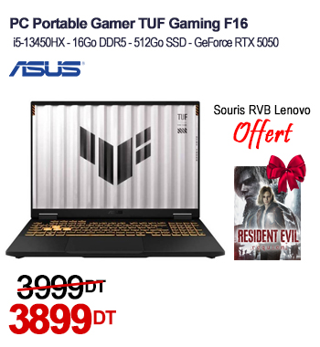 ASUS TUF Gaming F16 | PC Portable Gamer RTX 5050