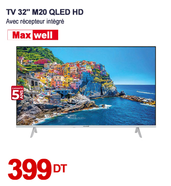 Tv MAXWELL 32 M20 QLED HD
