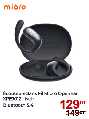 Écouteurs Sans Fil Mibro OpenEar XPEJ012-B - Noir