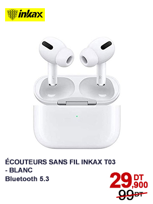 Écouteurs Sans Fil INKAX T03 Bluetooth