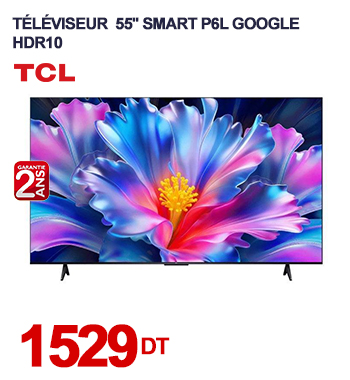 TV Hisense A6GN 50' UHD 4K Smart Google TV - Noir