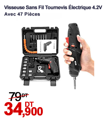 Visseuse Sans Fil Tournevis Électrique