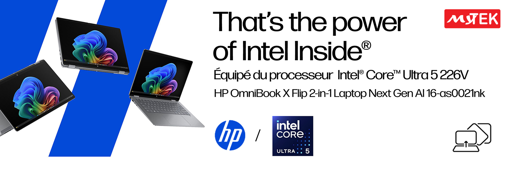 PC Portable HP OmniBook X Flip 2-in-1