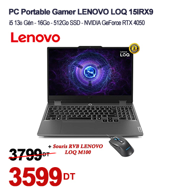 PC Portable Gamer LENOVO LOQ 