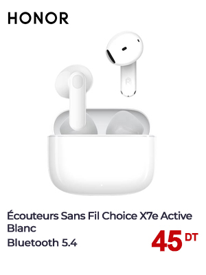 Écouteurs Sans Fil HONOR Choice Earbuds X7e Active 
