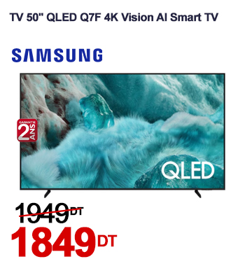 TV SAMSUNG 50'' QLED Q7F 4K Vision AI Smart TV