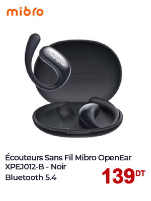 Écouteurs Sans Fil Mibro OpenEar XPEJ012-B - Noir