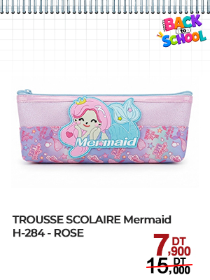 PTROUSSE SCOLAIRE Mermaid H-284 - ROSE