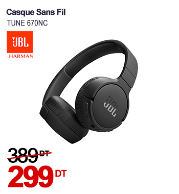 Casque Sans Fil JBL TUNE 670NC