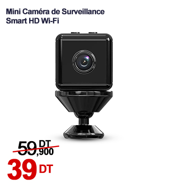 Caméra de Surveillance Mini-Cam Smart HD Wi-Fi