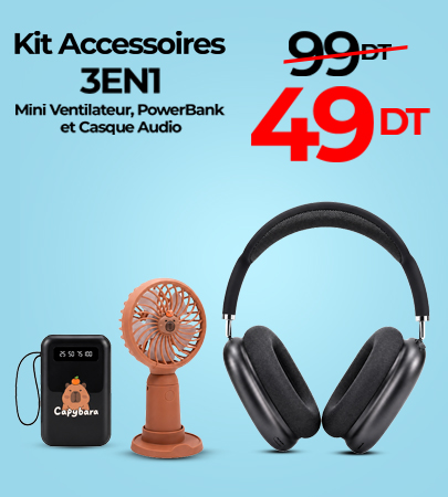 Kit Accessoires 3-en-1 Capybara 