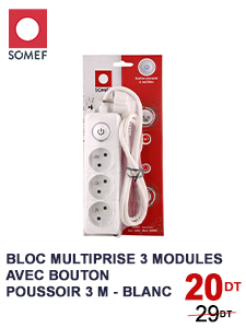 bloc-multiprise-somef-3-modules