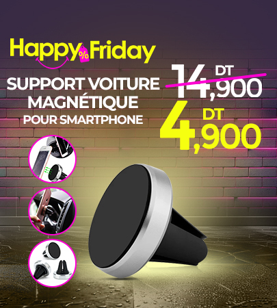 Support Voiture Magnétique Pour Smartphone