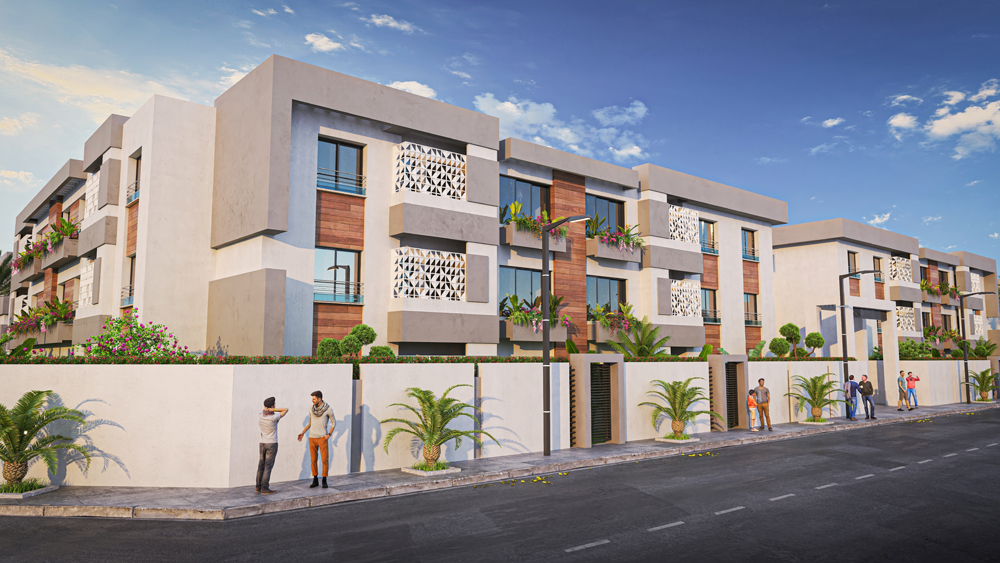 Serena Garden - façade moderne
