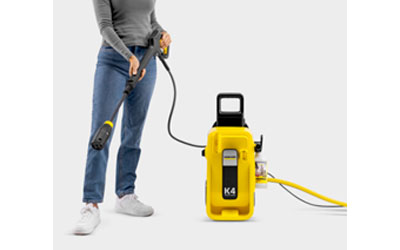 Nettoyeur Haute Pression KÄRCHER K Silent eco Booster - Jaune