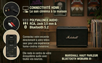 Technologie moderne et connectivité stable