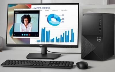 PC de Bureau DELL VOSTRO 3030 i7 12è Gén 8Go 512Go SSD - Noir