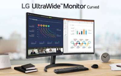 Ecran Gaming LG 34WR50QK 34'' UWQHD Incurvé 100Hz