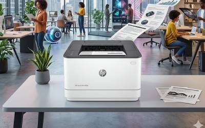 Imprimante Monochrome HP LaserJet Pro 3003DN Noir et Blanc