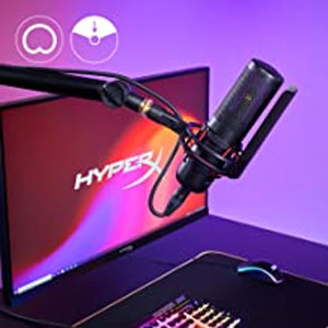 Microphone à condensateur Gamer HYPERX PROCAST