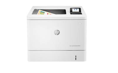 Imprimante HP Entreprise M554 DN LaserJet Couleur - Blanc (7ZU81A)