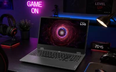 PC Portable Gamer LENOVO LOQ 15ARP9 AMD RYZEN 5 16Go RTX 3050