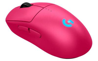 Logitech pro 2 lightspeed - Souris Gamer Sans Fil Rose