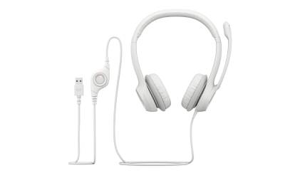 LOGITECH H390 Micro Casque Filaire Blanc