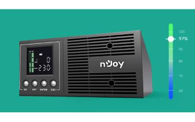 Onduleur On Line NJOY Aster 1K 1000 VA 900W - Noir