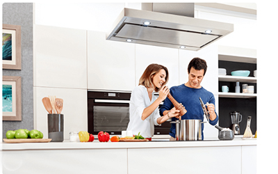 Hotte standard BEKO BHCA96641BBHS Noir - Electroménager