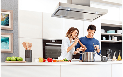 Hotte Cheminée BEKO BHCB66641BBHS 60cm - Inox