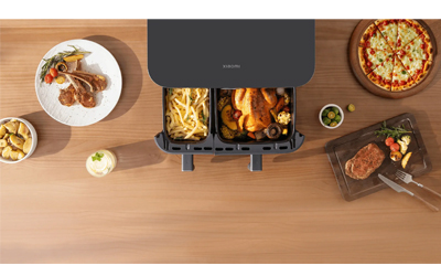 Friteuse Sans Huile Dual Zone XIAOMI BHR07SGEU 2700W - Noir