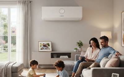 Climatiseur Bosch S5000I 24000 BTU Inverter | Chaud & Froid