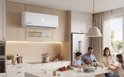 Climatiseur Indesit 9000 BTU Inverter | Chaud/Froid