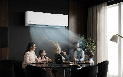 Climatiseur Indesit 12000 BTU Inverter | Chaud/Froid