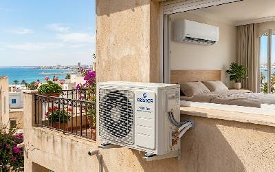 Climatiseur CRISTOR 9000 BTU Inverter Tropicalisé M4I T3 Chaud Froid