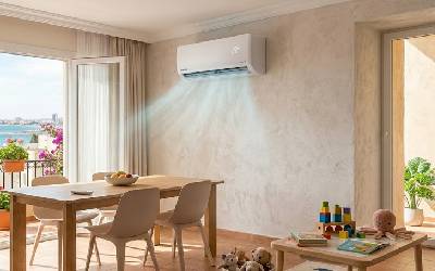 Climatiseur CRISTOR 9000 BTU Inverter Tropicalisé M4I T3 Chaud Froid