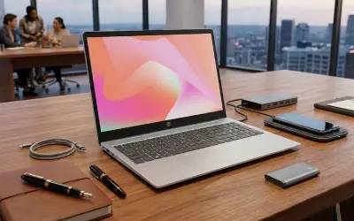 PC Portable HP 15-fd0390nk i5 13è Gén 8Go 512Go SSD - Silver & Bleu