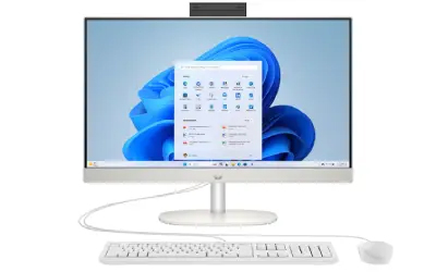 PC de Bureau All In One HP AI 24-cr2013nk Ultra 7 255U 16Go 512Go SSD - Blanc