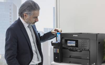 Imprimante EPSON ECOTANK L15150 à Réservoir intégré 4en1 Couleur WIFI A3+