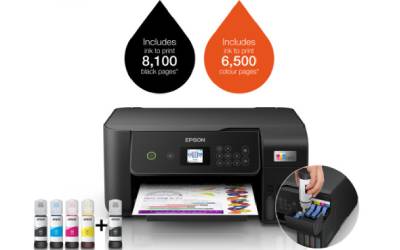 Imprimante EPSON EcoTank L3260 3en1 à Réservoir intégré WIFI Couleur