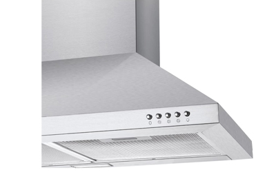 Hotte Aspirante Pyramidale CANDY CCH6MXHT 60 cm - Inox