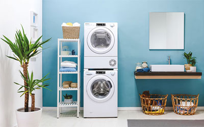 Lave Linge Frontal CANDY CS1282DW4-S 8 Kg - Blanc