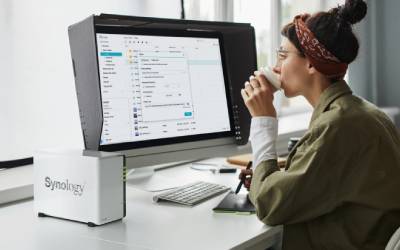Serveur De Stockage SYNOLOGY NAS DS223J - Blanc