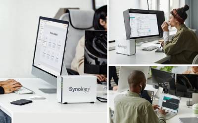 Serveur De Stockage SYNOLOGY NAS DS223J - Blanc